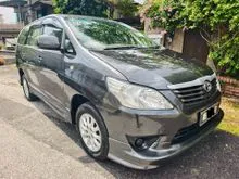 2015 Toyota Innova 2.0 E MPV NEW Paint, 4 NEW Tyre