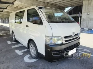 2008 Toyota Hiace 2.5 Panel Van Van
