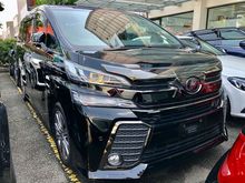 NEW YEAR OFFER 2016 Toyota Vellfire 2.5 Golden Eyes MPV Unregistered