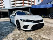 2022 Honda Civic FL1 Hatchback Manual Pearl White Mugen Spoiler