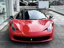 2011 Ferrari 458 4.5 Italia Coupe