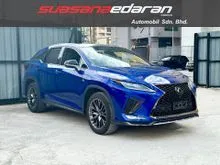 ( Panroof / BlackFullLeather / HUD / BSM / 4Cam / RearPowerRecliningSeat / PowerBoot ) 2021 Lexus RX 300 2.0 F Sport SUV