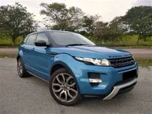 2014 Land Rover Range Rover Evoque 2.0 (A) FACELIFT Si4 Dynamic 9 Speeds Full Service Record Power Boot Memory Power Leather Seat Low Mileage CarKing