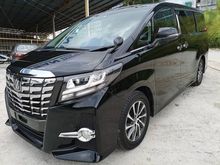 ** PRE RAMANDAN SALES ** LOWEST PRICE FROM NOW 2017 Toyota Alphard 2.5 G SA MPV
