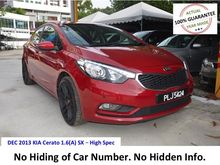 2013 Kia Cerato 1.6(A) High Spec SX