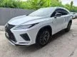 Recon 2021 Lexus RX300 2.0 F Sport SUV # RED LEATHER, 3 EYE LED, LOW MILEAGE, 30 UNIT, SUNROOF, OFFER, FULL SPEC