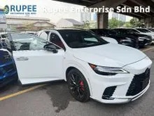 2023 Lexus RX 350 2.4 F Sport Handling SUV 275-HP *4 Control Seat *P-Roof 360 Camera DIM+HUD+BSM+Apple Car Play LIKE NEW CAR(Unregisted) Rm 313K