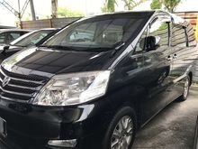 2007 Toyota ALPHARD 3.0 MZG FULLSPEC SUNROOF POWERBOOT, FREE MANY GIFTS REG 2008