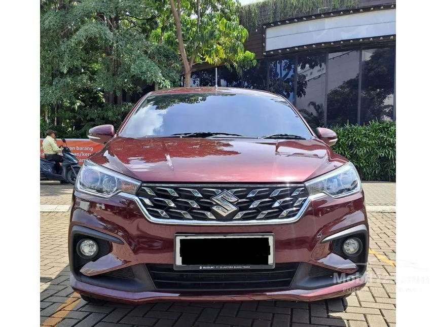 Jual Mobil Suzuki Ertiga 2022 Hybrid GX 1.5 di Jawa Barat Manual MPV Marun Rp 188.500.000