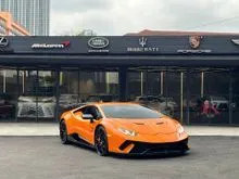 DIRECT OWNER 2019 Lamborghini Huracan 5.2 Performante LP 640-4 Front Lifter,Comfort Seat,Electric Seat,Forged Carbon Interior