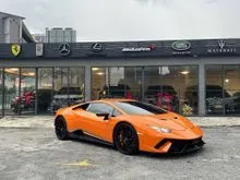 2019 Lamborghini Huracan 5.2 Performante LP 640-4 Direct Owner,18K MILES,Front Lifter,Comfort Seat,Electric Seat,Forged Carbon Interior