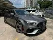Recon 2020 MERCEDES BENZ A45S AMG 4MATIC PLUS (7K MILEAGE) 360 SURROUND VIEW CAMERA WITH SPORT EXHAUST SYSTEM