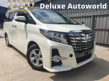 2016 Toyota Alphard 2.5 Wheel Chair Unit