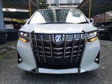 2018 Toyota Alphard 2.5 X 8 SEATER - DIGITAL INNER MIRROR UNREG 5 YEAR WARRANTY
