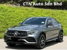 2021 Mercedes-Benz GLC300 2.0 4MATIC AMG Line Coupe / FACELIFT / DIGITAL METER / ORIGINAL MILEAGE 72K KM / WARRANTY TILL (3/JUNE/2026) / BROWN SEAT