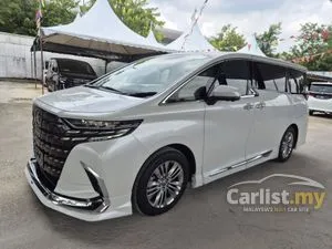 2025 Toyota Alphard 2.5 Z SUNROOF/JBL SOUND/HUD/GRD5A/8K KM MILEAGE/DIM/BSM/UNREG25