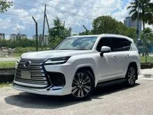 FULL SPEC 2023 Lexus LX 600 3.5 [MODELLISTA BODYKIT, REAR ENTERTAINMENT, COOL BOX] LX600