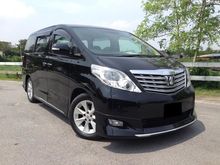 2010 Toyota Alphard 2.4 AT ZG FULL SPEC REAL YEAR MAKE 7 SEATHER 1 OWNER