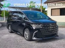 2025 Toyota Alphard 2.5 Z Modelista MPV **GRADE 6A **HUD **SIDESTEP **SUNROOF **TOYOTA TEMMATE **AUTO PARKING