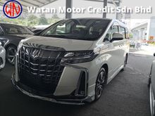 2018 Toyota Alphard 2.5 SC JBL Theatre Modelista Bodykit Sunroof 360 Cameras Blind Spot Assist Pre Crash Lane Keeping Assist INC SST 2 YEARS WARRANTY