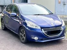2015 Peugeot 208 1.6 Allure FULL SPEC STOCK BARU ORI T/TOP CDT WARRANTY 3YRS FORU
