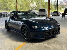 2021 Mazda Roadster MX5 1.5 (M) S SPECIAL PKG FOC 8YRS UNLIMITED MILEAGE WARRANTY