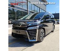 2018 Toyota Vellfire 3.5 ZAG ALPINE FRONT/REAR