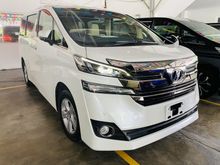 2017 Toyota Vellfire 2.5 MPV