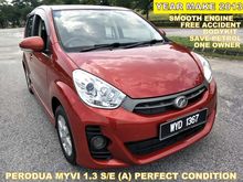 2013 Perodua Myvi 1.3 SE Hatchback (A) PERFECT CONDITION SAVE PETROL