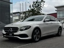 2018 Mercedes-Benz E200 2.0 W213 new facelift reg 2019