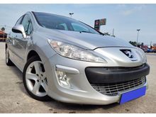 2012 Peugeot 308 1.6 (A) TURBO PANOROMIC SUNROOF 6 SPEED