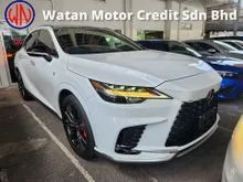 2023 Lexus RX 350 F Sport (Grade 5A 12,000km) FULL SPEC Panoramic Roof Rear Auto Seat DIM BSM Head Up Display 360 Camera Auto Parking RX350 F Turbo