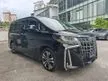 Recon 2021 Toyota Alphard 2.5 SC UNREG SUNROOF ALPINE SET DIM BSM
