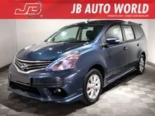 2015 Nissan Livina 1.8 Full Spec (A) 2-Years Warranty