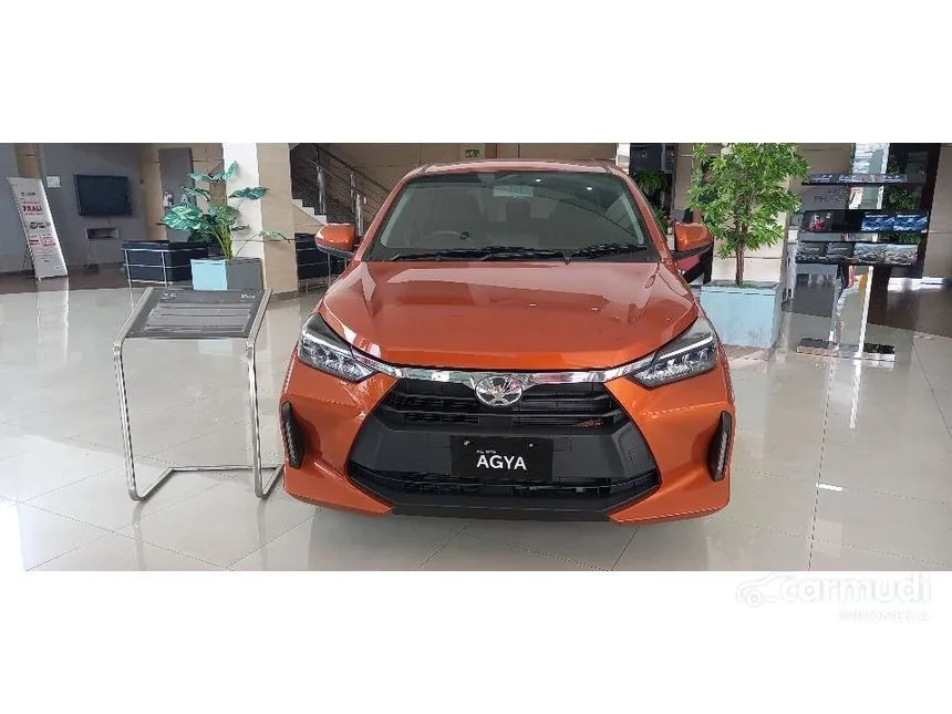 Jual Mobil Toyota Agya 2024 G 1.2 di Banten Manual Hatchback Orange Rp 165.400.000