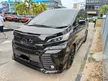 Used 2017 TOYOTA VELLFIRE ZG 2.5 7 SEATER FABRIC PILOT SEATS USED VIP OWNER