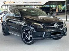 2017 Mercedes-Benz AMG GLE43 3.0 Coupe WARRANTY NAPPA LEATHER SEAT SUNROOF POWER TAILGATE 360 CAMERA