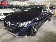 2017 Mercedes-Benz C300 2.0 AMG COUPE KEYLESS PAN ROOF BURMESTER SOUND UK UNREG