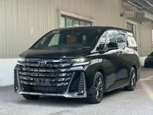 2025 Toyota Vellfire 2.4 Z Premier Japan Spec Grade 6A NEW Car Condition with Flip Down Monitor, Brown Interior, Moonroof, HUD and More...