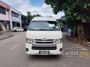 2014 Toyota Hiace 2.5 Window Van Van