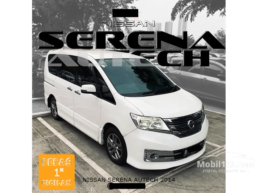 Jual Mobil Nissan Serena 2014 Panoramic Autech 2.0 di DKI Jakarta Automatic MPV Putih Rp 178.000.000