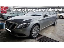 2015 Mercedes-Benz S400L 3.5 Hybrid (A) REG 2015, HYBRID BATTERY WARRANTY TIL 2023, LOW MILEAGE DONE 29K KM, UNDER WARRANTY UNTIL FEBRUARY 2021