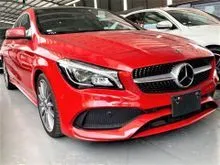AMG FULL SPEC,SEAT WITH RED STITCH,PANAROMIC ROOF,HARMON KARDON,ELECTRONIC MEMORY SEAT,UNREGISTER 2018 YEAR Mercedes-Benz CLA180 1.6 AMG FULL SPEC.