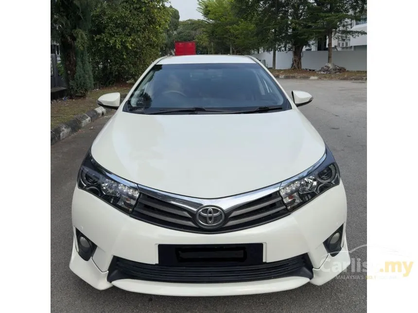 2015 Toyota Corolla Altis V Sedan