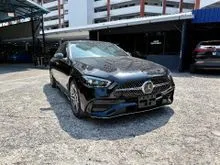 2021 Mercedes-Benz C200 AMG Line Dark Knight Black Metallic