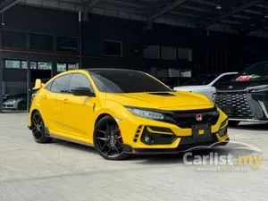 2021 Honda Civic 2.0 Type R Hatchback RECON LIMITED EDITION SIGNATURE YELLOW ONLY 200 UNITS IN JAPAN 20 INCH BBS FORGED RIM NEW CAR CONDITION 4K KM