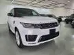 Recon 2019 Land Rover Range Rover Sport 3.0 SDV6 HSE Dynamic SUV Ori Mileage 5K KM 7Seater Rear Entertainment HUD Meridian Sound PanoramicRoof JpnSpec Unreg