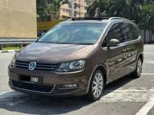 2013 Volkswagen Sharan 2.0 TSI Tech Package MPV / 7 Seater / Panaromic Sunroof /Power Boots / Credit Loan