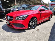 Recon Murahnya Unreg 2016 MERCEDES BENZ CLA 180 AMG Face Lift Turbo RED