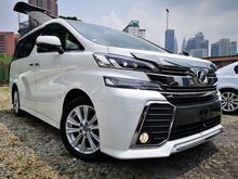 2015 Toyota Vellfire 2.5 Z A Edition MPV